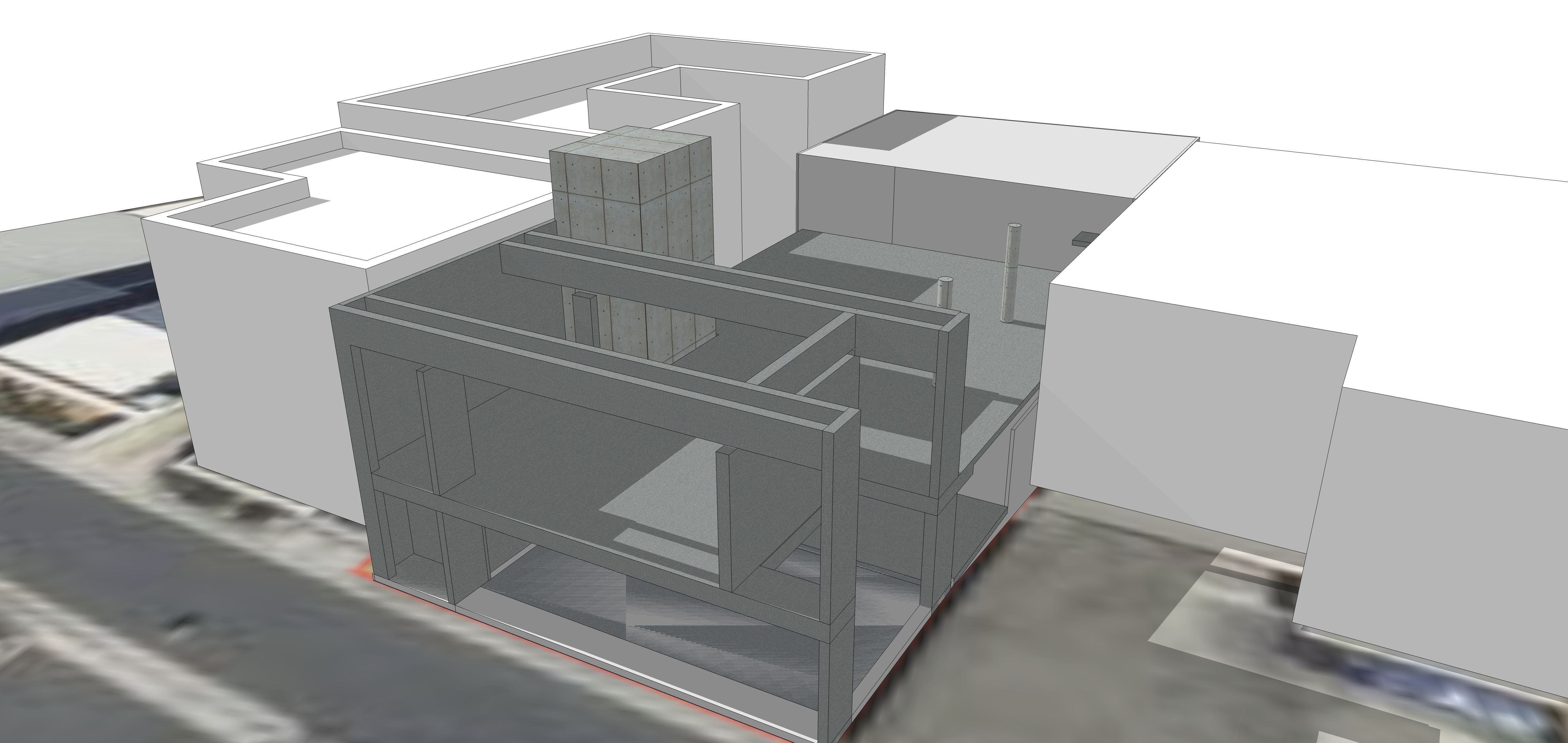 Concrete elements 492-1