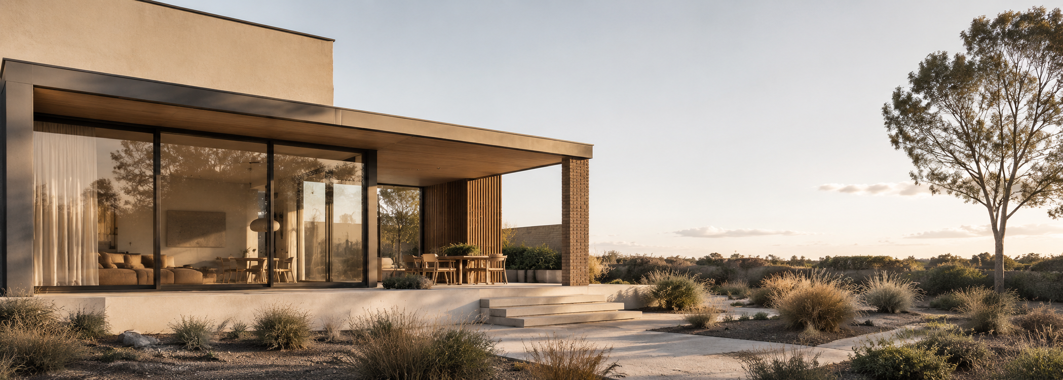 Future-ready Australian home designed around thermal comfort, healthy indoor environments, efficient energy use, responsible materials and all-electric living.