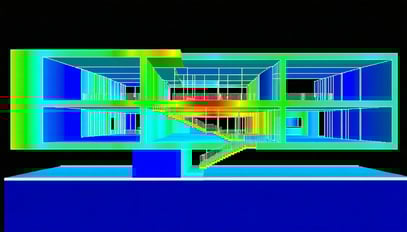 A detailed CFD simulation of airflow within a mode