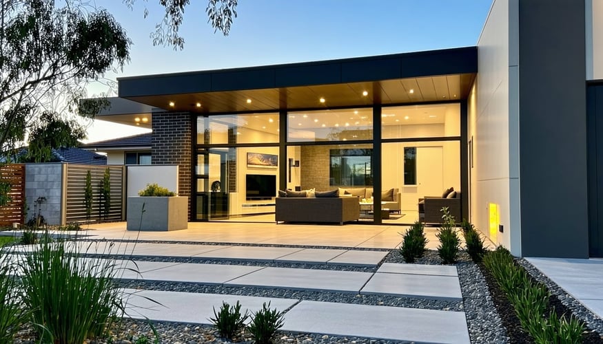 A modern, energy-efficient Australian home showcas
