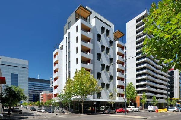 image of building with Cross Laminated Timber