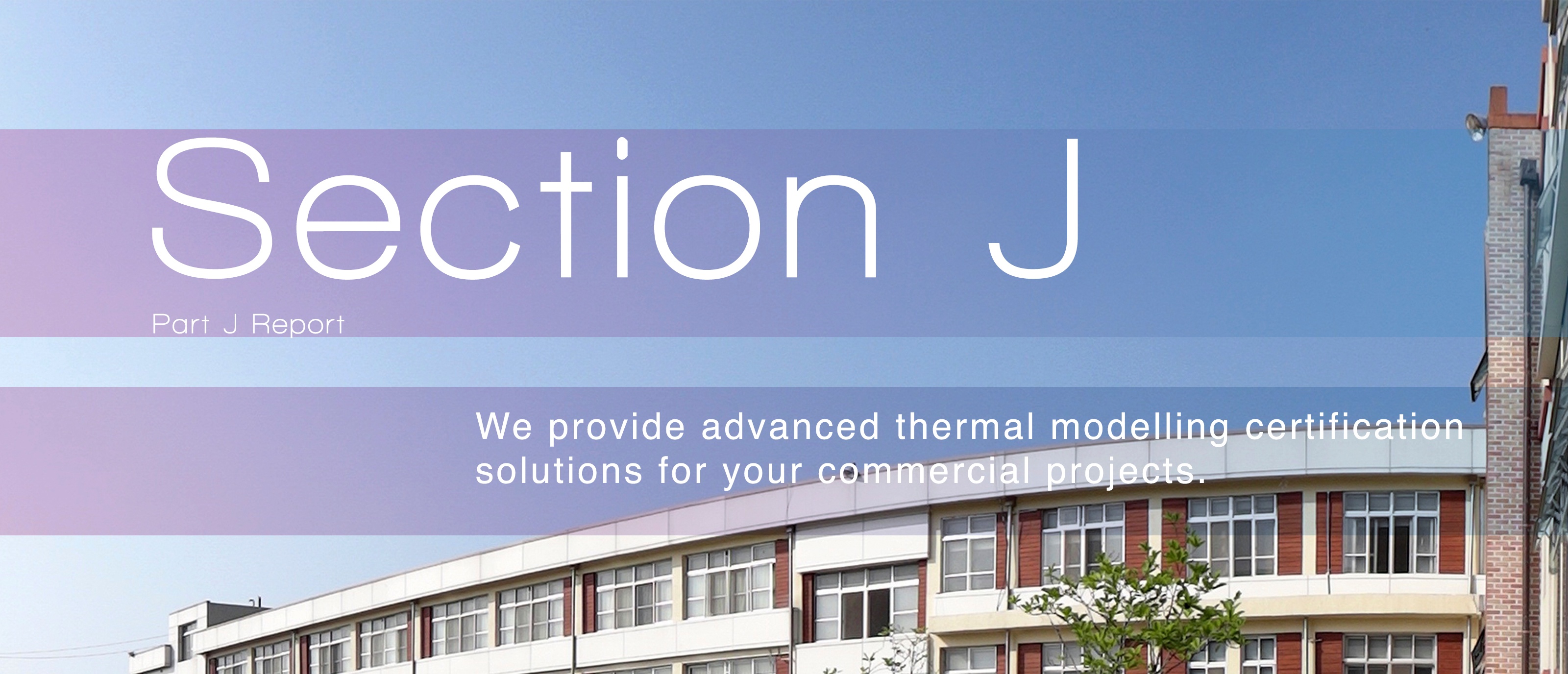 Section J Report Northern Territory Section J Compliance Report BCA