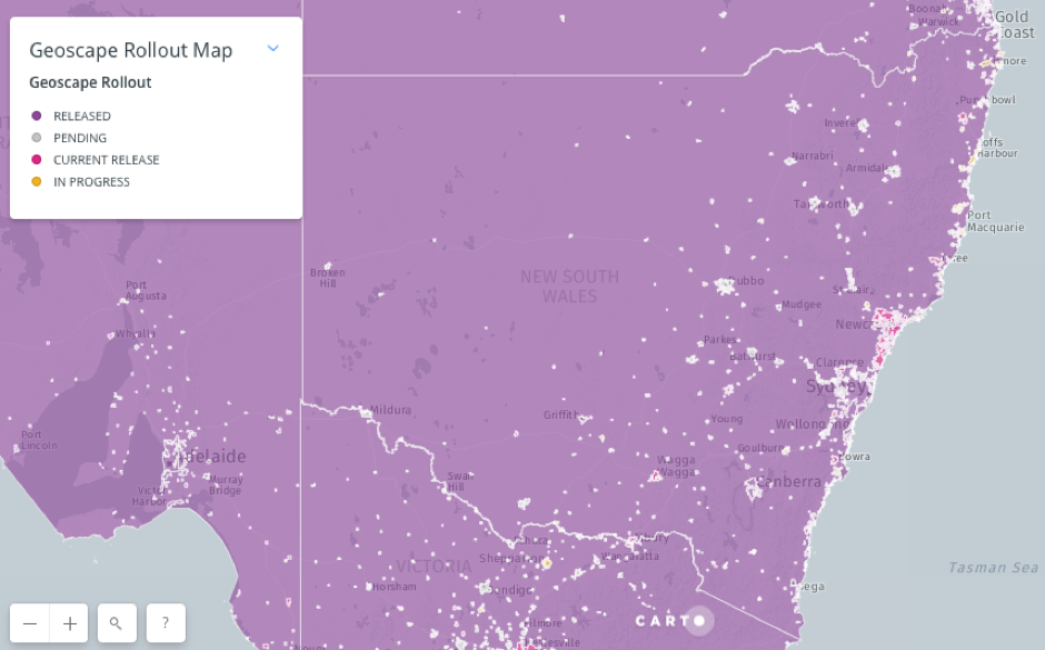 coverage area