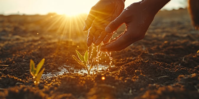 jamiebonnefin_a_person_pouring_water_from_their_hands_onto_a__a5ed3e51-f0c4-450b-8ce3-67187ee6a898_0