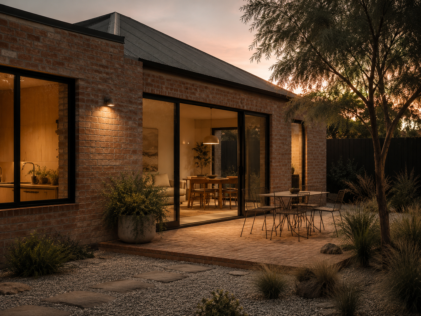 Contemporary Australian home interior with natural daylight, showing residential design shaped by comfort, energy performance and everyday liveability.