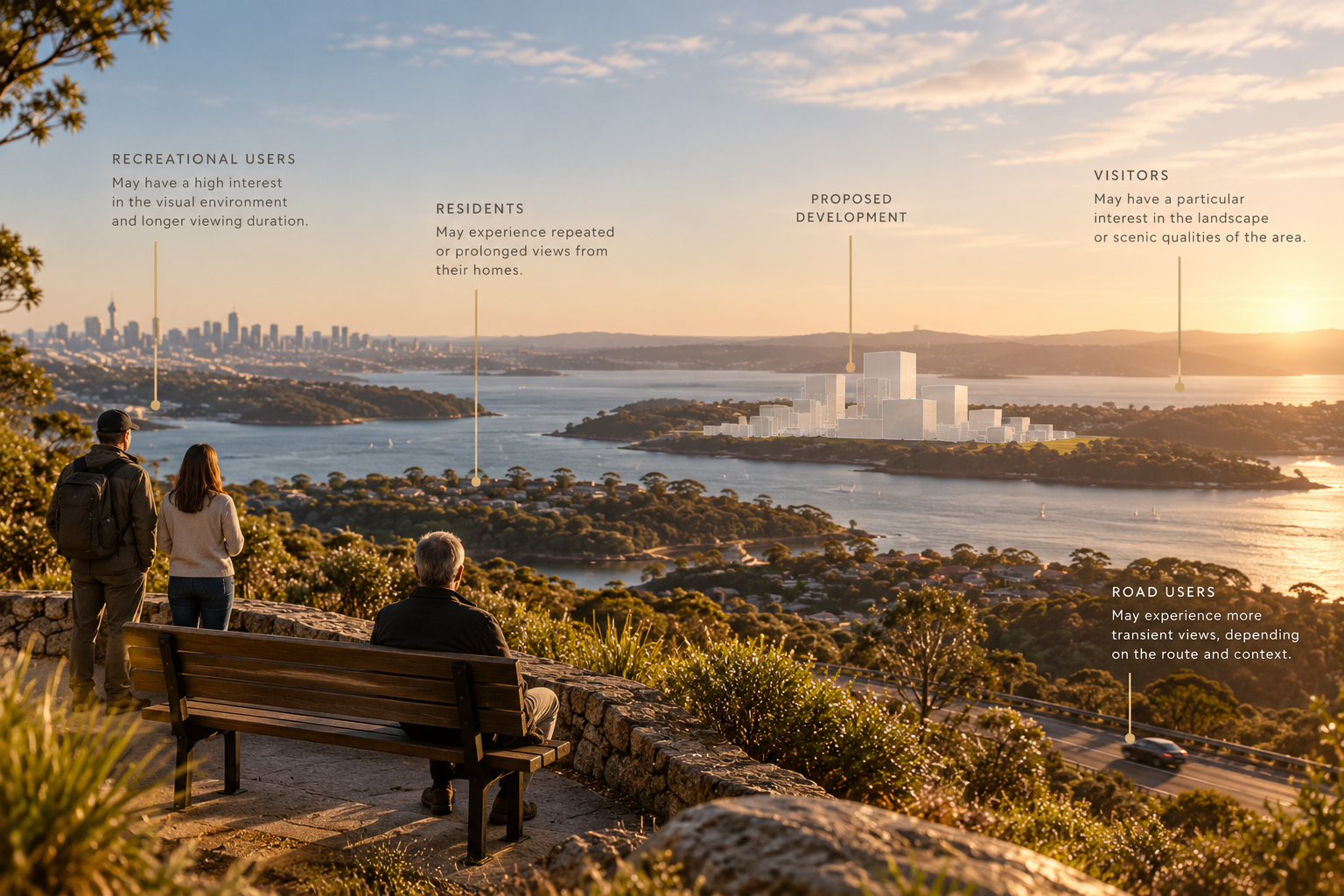 Golden Hour Coastal Viewing Platform